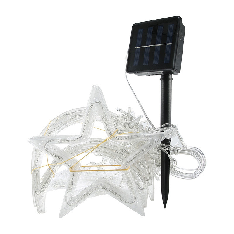 Foto 6 pulgar | Cortina Led Solar Con Luces Navideñas, 120 Luces Multicolores - Venta Internacional.