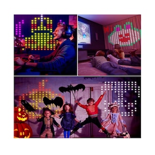 Foto 2 | Cortina Luces LED RGB Music Programmable Diy400 Luz Blanco
