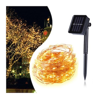 Foto 2 | Guirnalda Solar Fairy Lights de 10m LED Cálida y Multifuncional - Impermeable