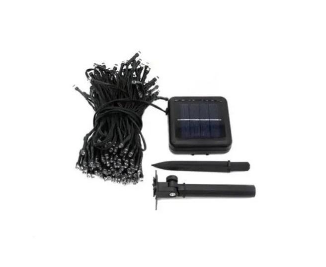 Foto 8 pulgar | Paquete de 2 Luces Solares con Forma de Guirnalda 200 Led 20 Metros color Blanco Cálido - Venta Internacional