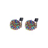 Guirnalda Navideña Solar Multicolor 10m con 100 LED - Pack x2 - Venta Internacional