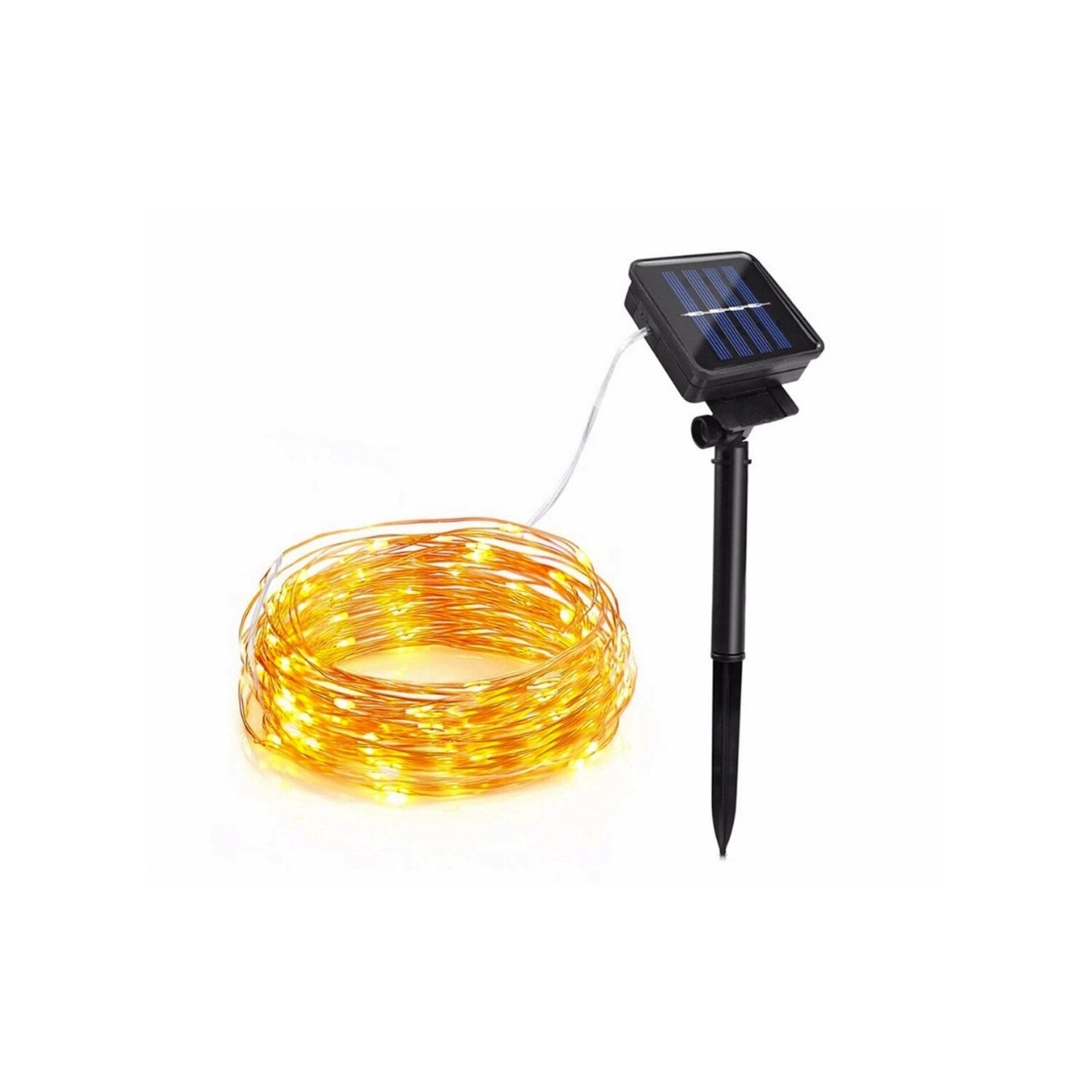 Guirnalda de Luces Solares 10 m Luz Cálida - Venta Internacional $896