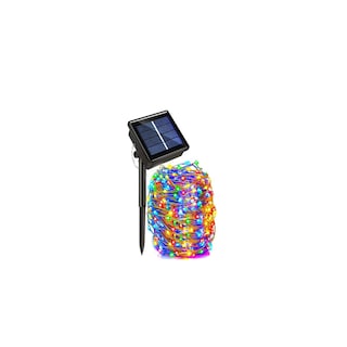 Foto 1 | Guirnalda Solar con Forma de Guirnalda 200 Led 20 M Multicolor - Venta Internacional