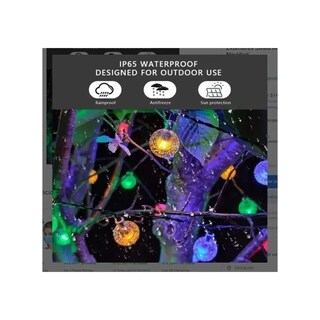 Foto 5 | Guirnalda Solar para Exteriores 30 Led Multicolor - Venta Internacional