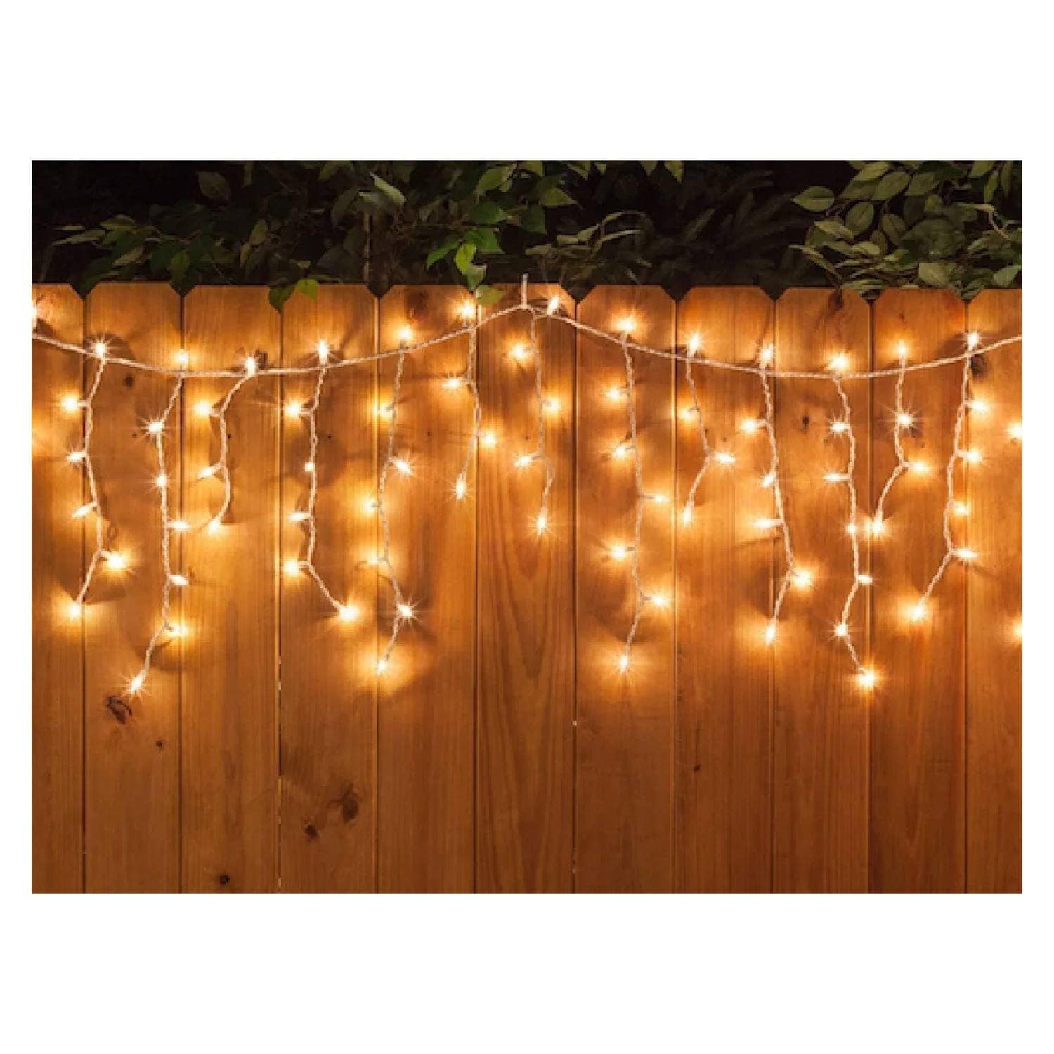 Luces Decorativas en Forma de Cascada 200 Led 5 m Amarillas - Venta Internacional $863