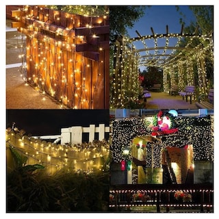 Foto 6 | Luces Navideñas Solares Led de 10 M Impermeables 8 Modos - Venta Internacional