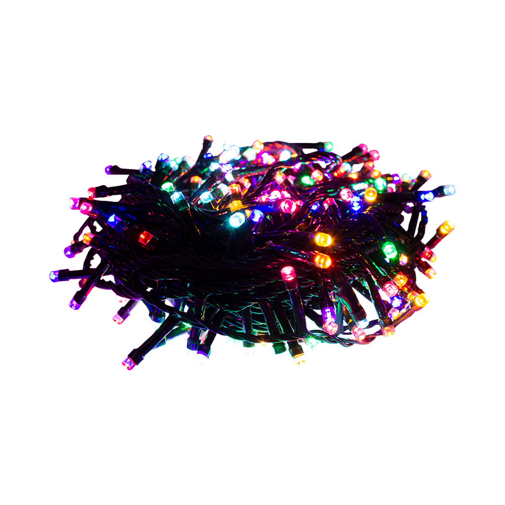 Serie Navideña 800 Led Luz Multicolor 36 Metros 8 Funciones