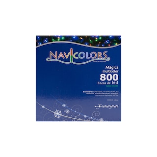 Foto 3 | Serie Navideña 800 Led Luz Multicolor 36 Metros 8 Funciones