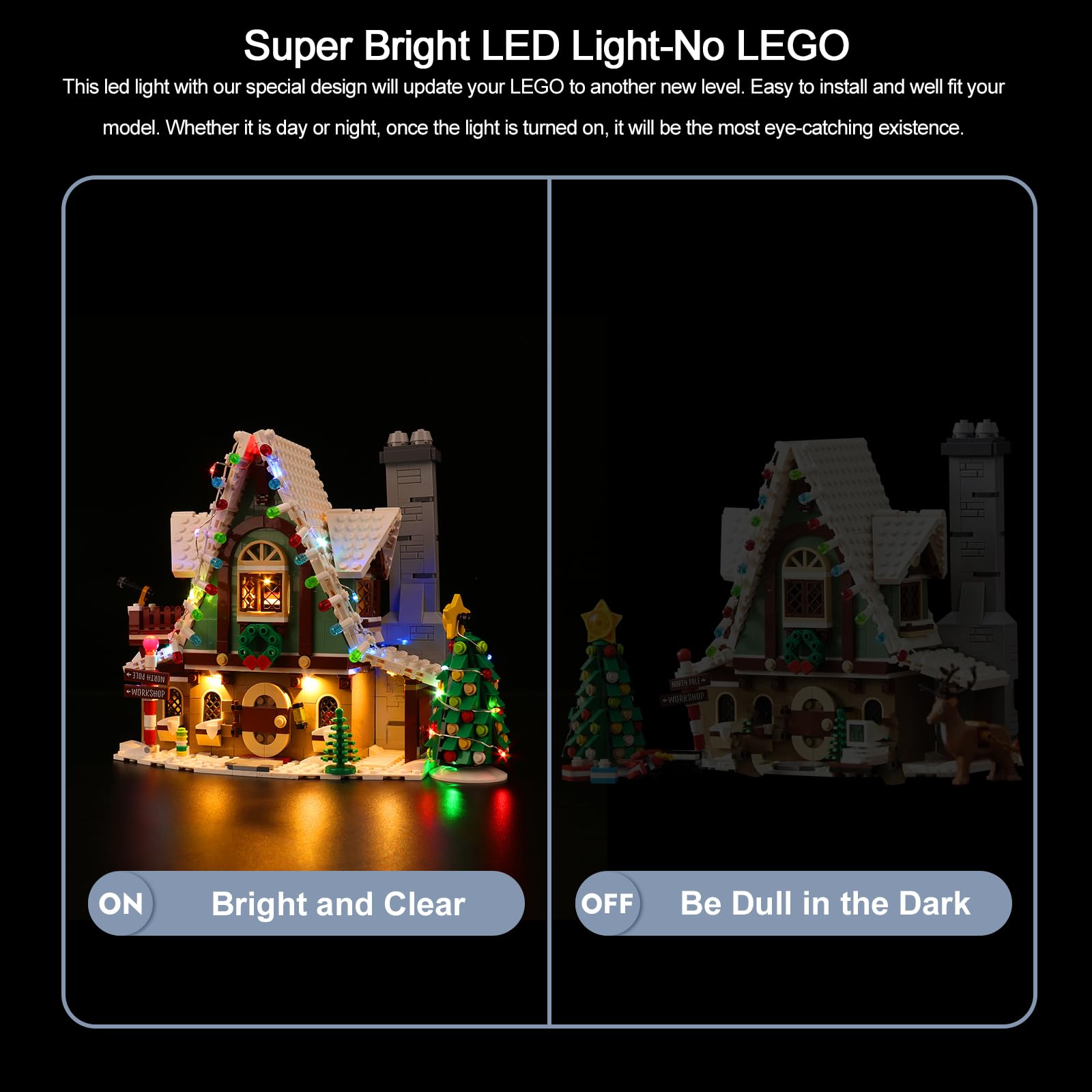 Foto 4 pulgar | Luz Led Para Lego Elf Club House Brickbling Sound - Venta Internacional.