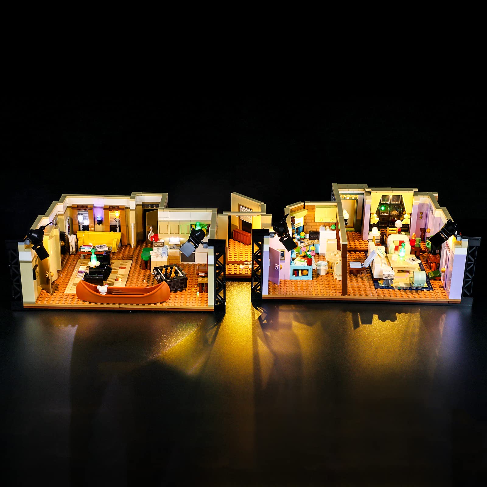 Kit De Iluminación Led Briksmax Para Lego The Friends Apartments 10 - Venta Internacional. $1,194