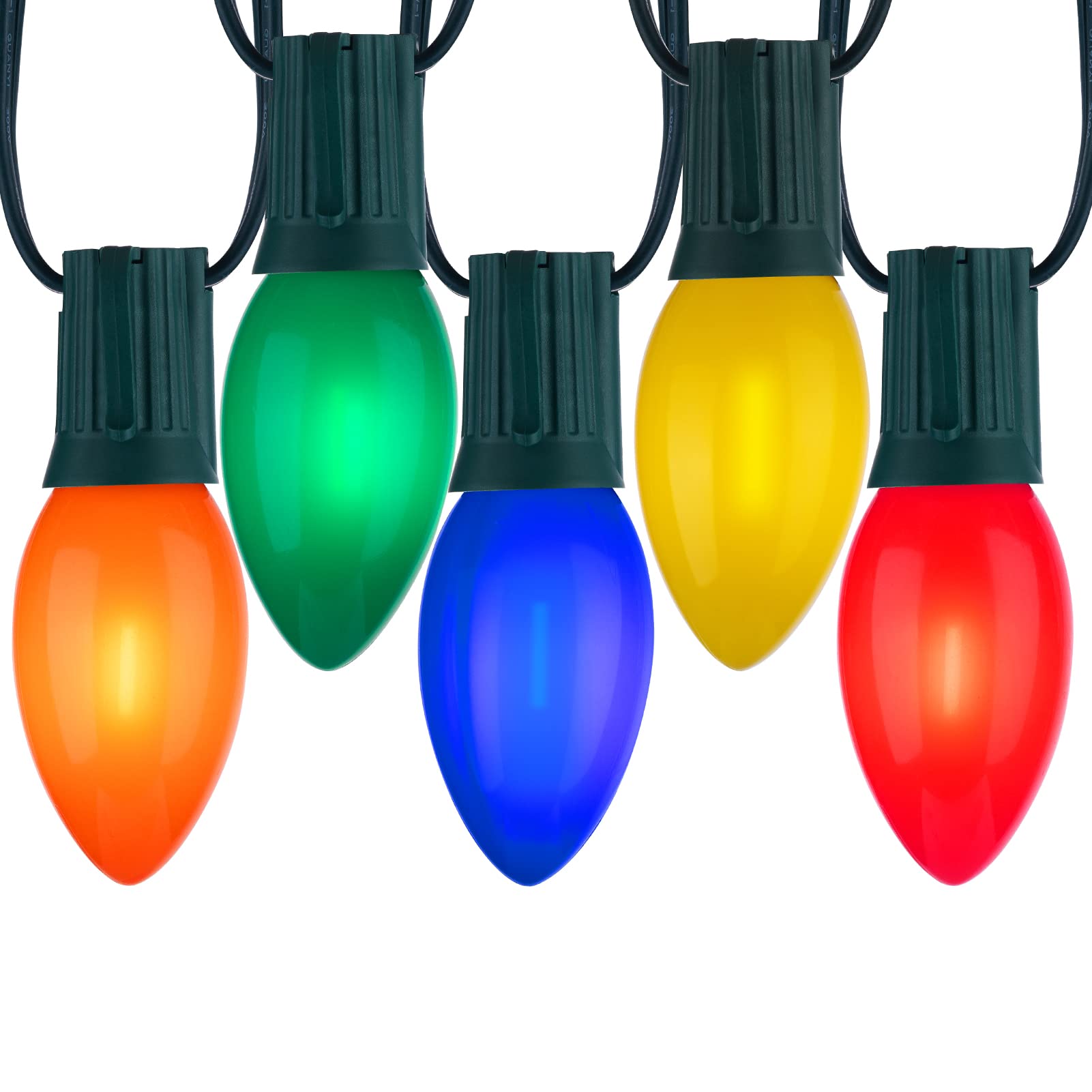 Luces Navideñas Led Vintage C9 Para Exteriores, Multicolor,  - Venta Internacional. $2,129