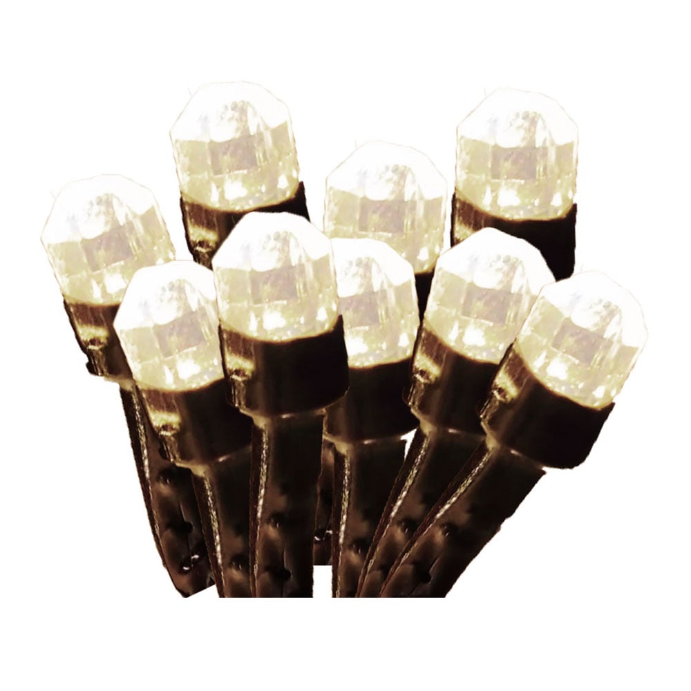 Serie De Luces Navideñas Led 300 Focos Diamante Luz Cálida Brillante $549