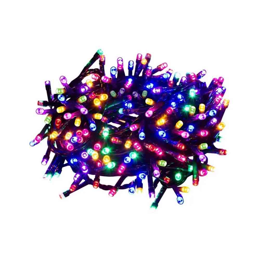 Foto 2 pulgar | Serie De Luces Navideñas Led 50 Focos Luz Multicolor Brillante
