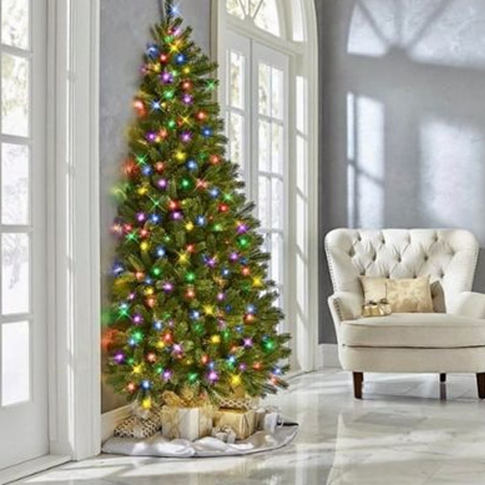 Foto 4 pulgar | Serie De Luces Navideñas Led 50 Focos Luz Multicolor Brillante