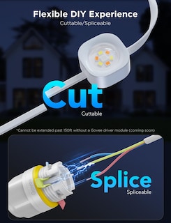 Foto 4 | Luces Exteriores Govee Permanent Pro De 100 Pies Con 60 Led Rgbic - Venta Internacional.