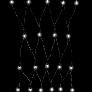Foto 1 | Red De Luces Led Navideña 320 Luces Led Luz Blanca 3 Metros Función Destello