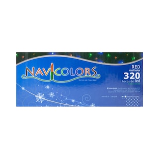 Foto 3 | Red De Luces Led Navideña 320 Luces Led Luz Multicolor 3 Metros 8 Funciones