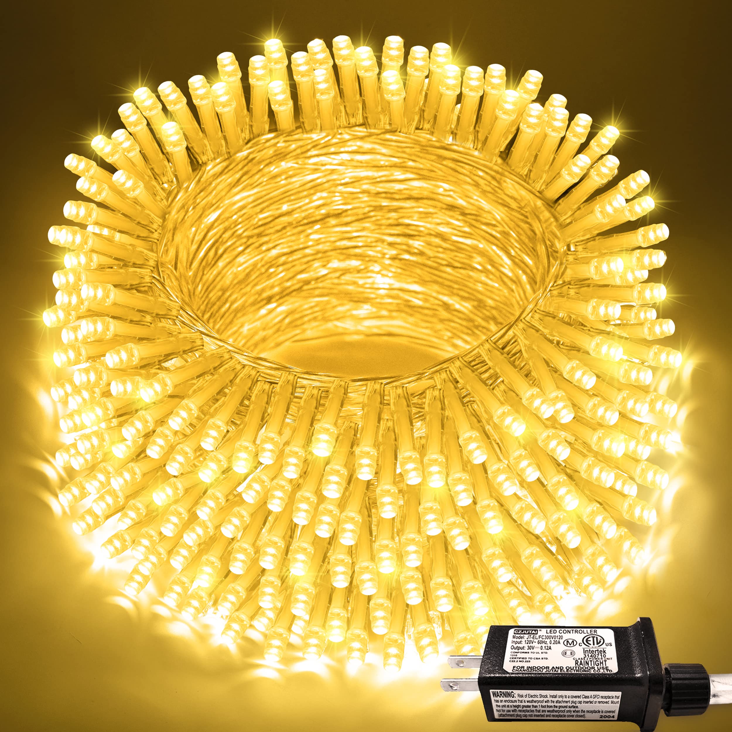 Foto 2 pulgar | Luces Navideñas Jmexsuss 200 Led, Blanco Cálido, 20 M, Interior/exterior - Venta Internacional.