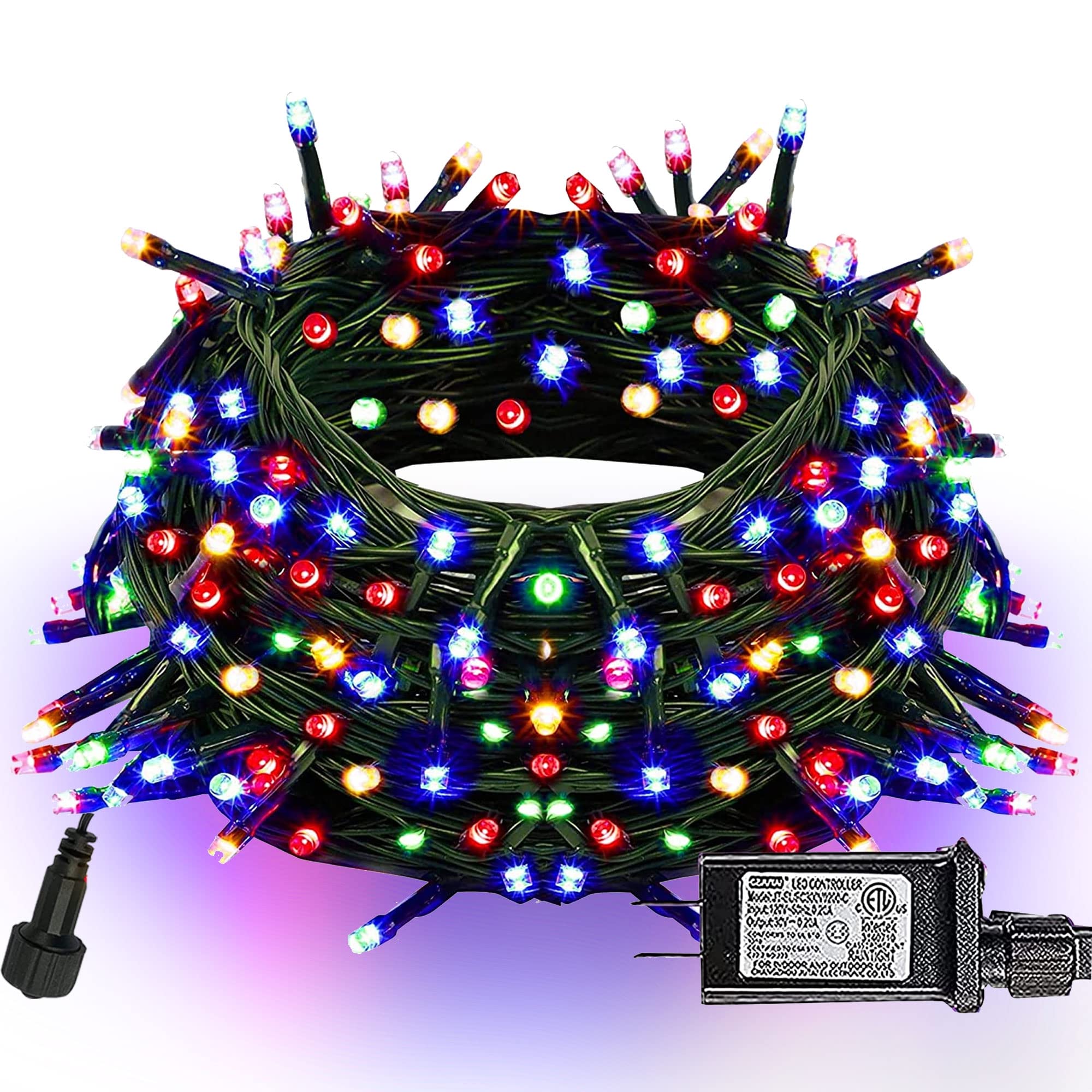 Guirnalda De Luces Navideñas Dazzle Bright, 300 Led, 30 M, Resistente Al Agua - Venta Internacional. $983