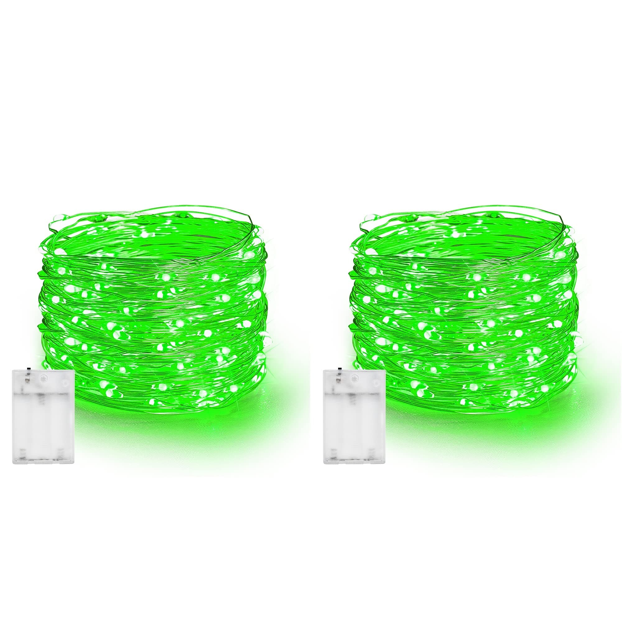 Fairy Lights Dazzle Bright, 40 M, 120 Led, Funciona Con Pilas, Paquete De 2 - Venta Internacional. $556