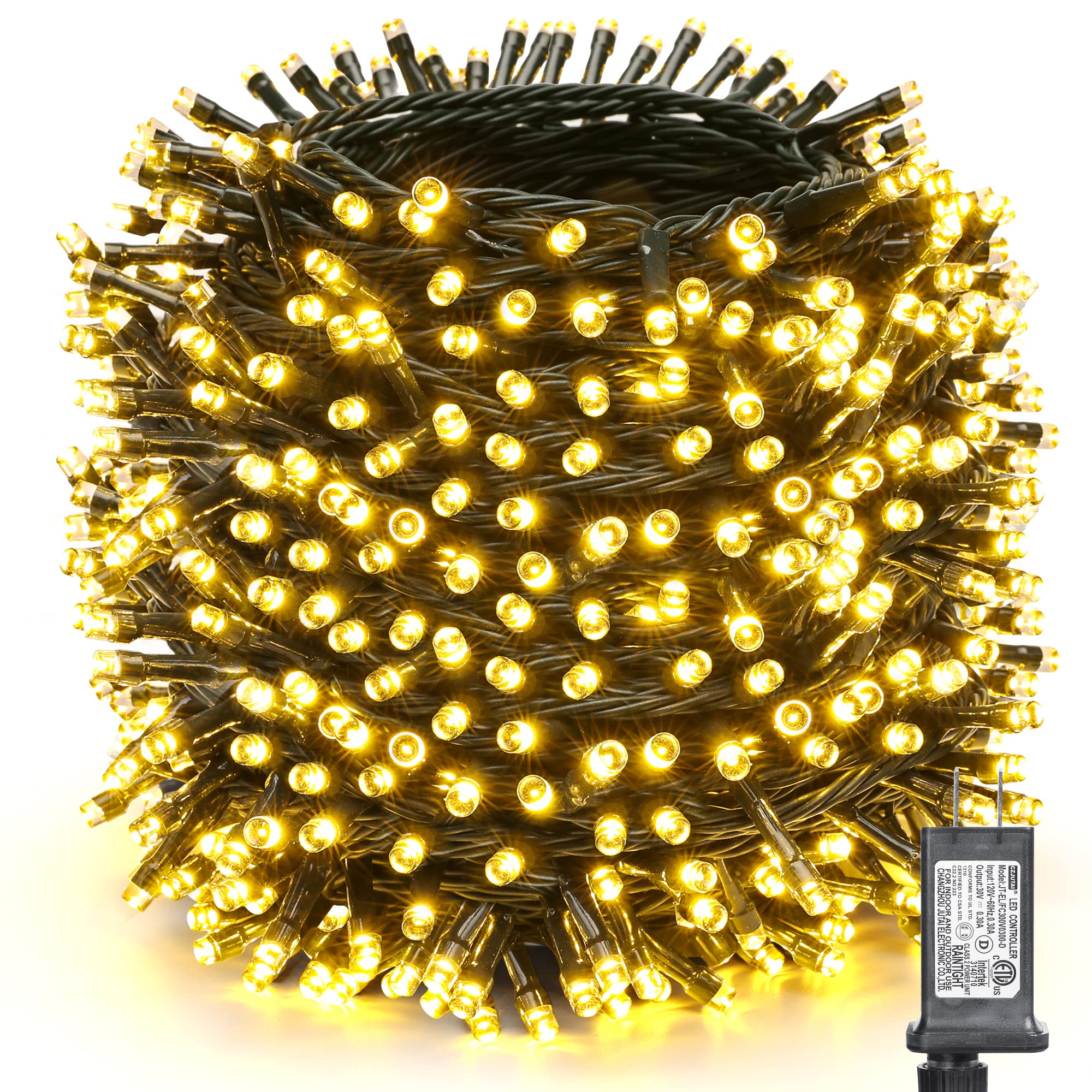 Foto 1 | Luces Navideñas Toodour, 338 Pies, 1000 Led, 8 Modos, Resistentes Al Agua - Venta Internacional.