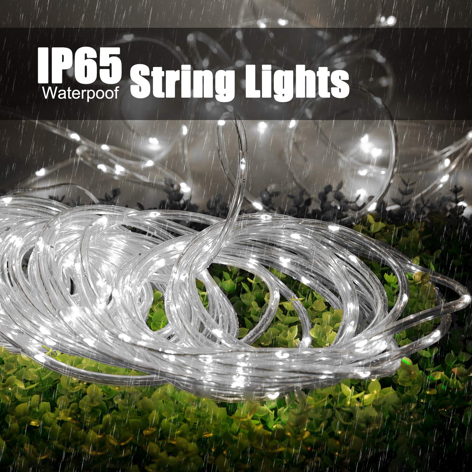 Foto 3 pulgar | Cadena De Luces Solares Brightown, 72 Pies, 200 Led, Impermeables - Venta Internacional.