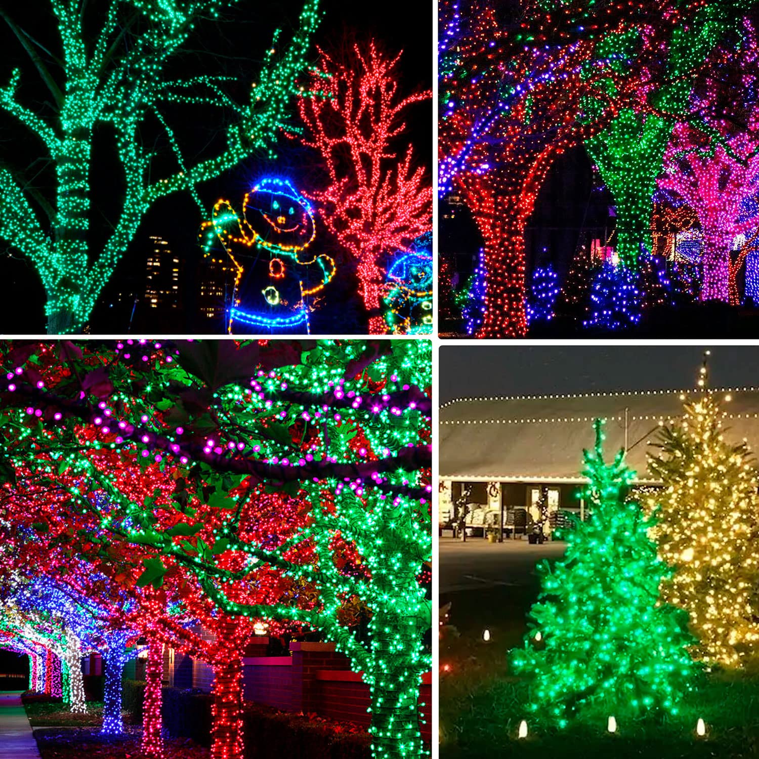 Foto 4 pulgar | Fairy Lights Dazzle Bright, 20 M, 60 Led, Funciona Con Pilas, Color Verde - Venta Internacional.