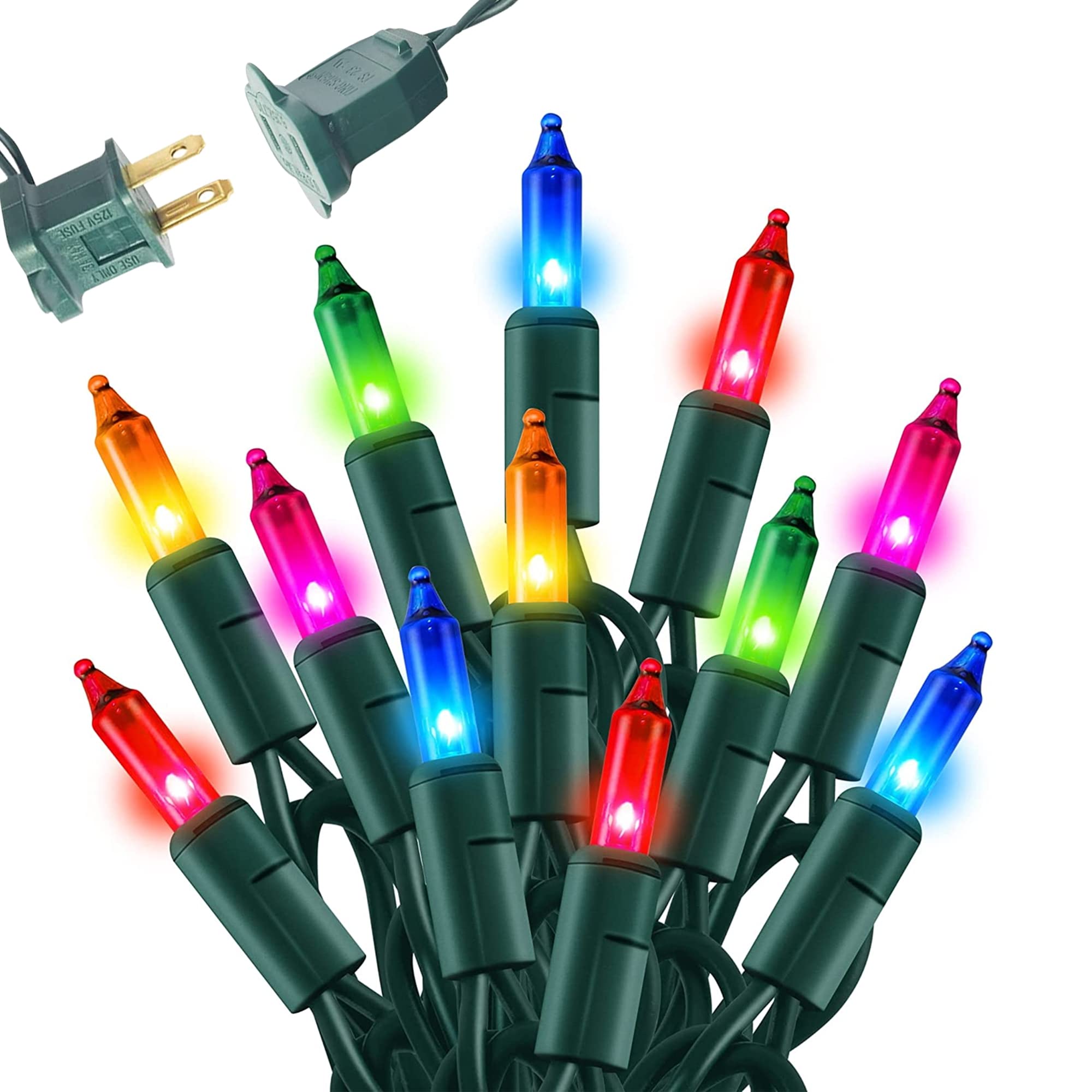 Foto 1 | Pequeña Cadena De Luces Navideñas Deslumbrantes, 20 M, 100 Led - Venta Internacional.