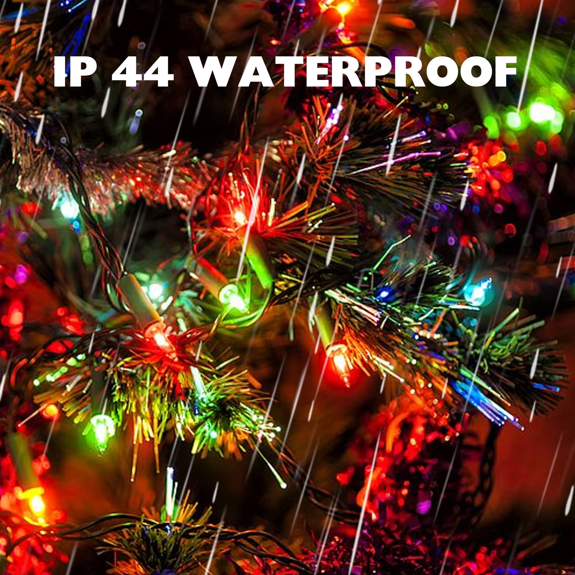 Foto 7 | Pequeña Cadena De Luces Navideñas Deslumbrantes, 20 M, 100 Led - Venta Internacional.