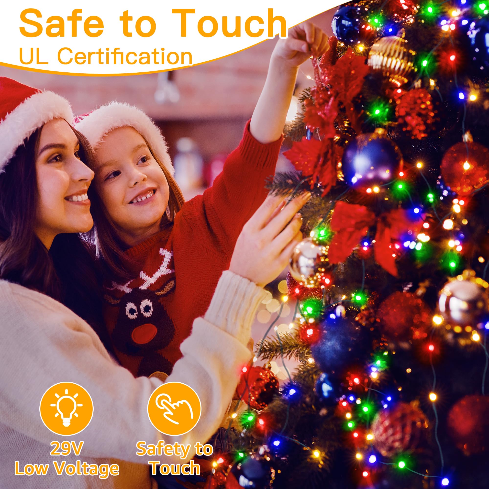 Foto 5 | Luces Navideñas Ollny, 60 M, 600 Led, Impermeables, Con Mando A Distancia - Venta Internacional.