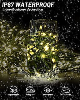 Foto 2 | Cadena De Hadas Led Eueasy 1000 De Luces Navideñas, 105 M, Impermeable - Venta Internacional.