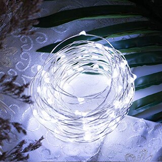 Foto 3 | Guirnalda De Luces Led Minetom 100, 10 M, Resistentes Al Agua, Color Blanco Puro - Venta Internacional.