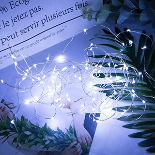 Foto 7 | Guirnalda De Luces Led Minetom 100, 10 M, Resistentes Al Agua, Color Blanco Puro - Venta Internacional.