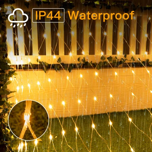 Foto 6 pulgar | Luces Navideñas Ollny 200 Led, 3 X 2 M, Impermeables Para Exteriores - Venta Internacional.