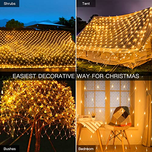 Foto 7 pulgar | Luces Navideñas Ollny 200 Led, 3 X 2 M, Impermeables Para Exteriores - Venta Internacional.