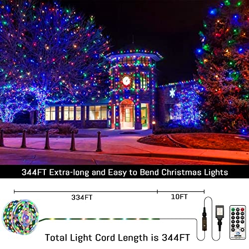 Foto 6 | Cadena De Hadas Led Eueasy 1000 De Luces Navideñas, 105 M, Para Exteriores - Venta Internacional.