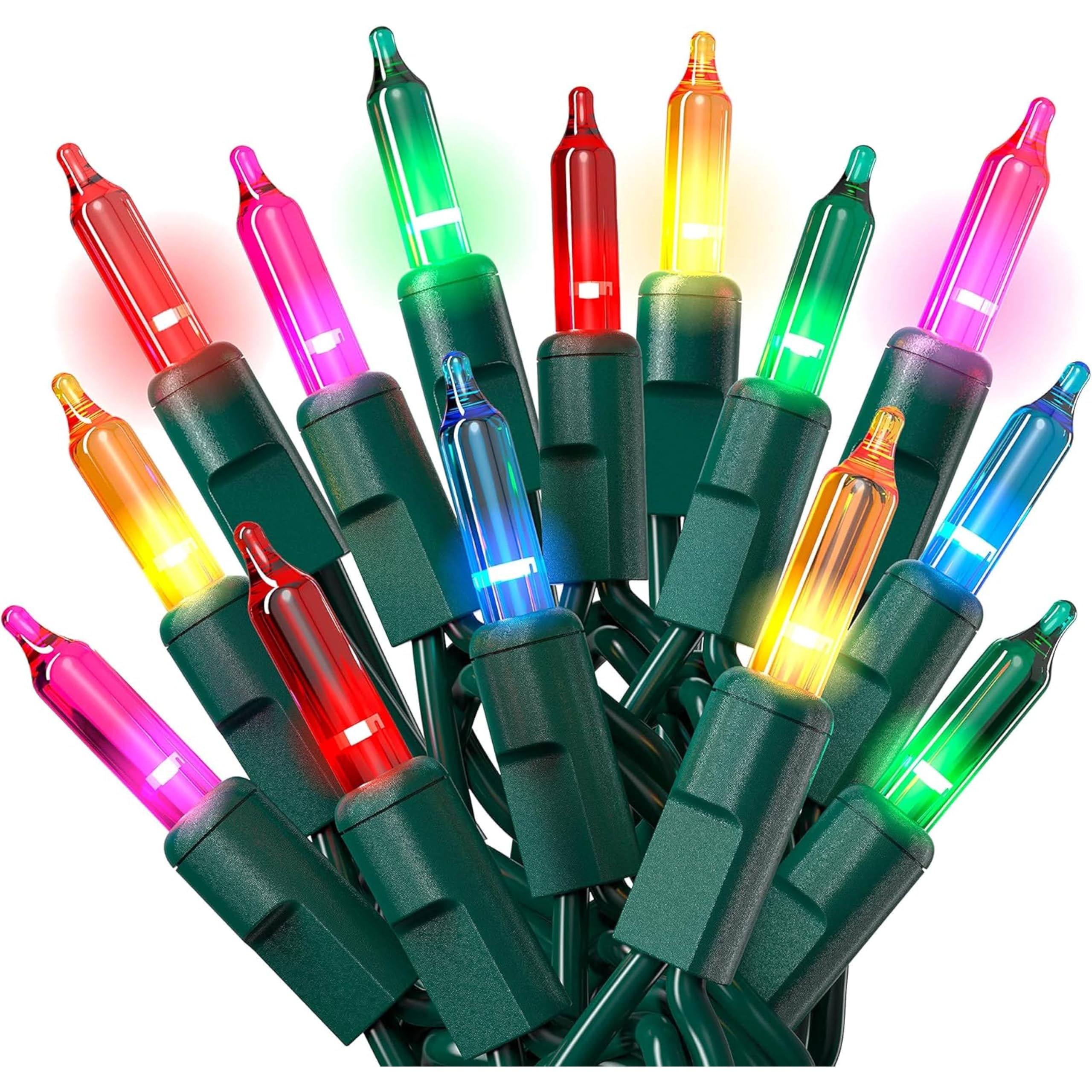 Foto 2 pulgar | Luces Para Árbol De Navidad Prextex, 500 Unidades Multicolor De 100 Pies - Venta Internacional.