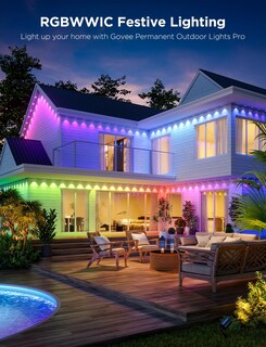 Foto 4 | Luces De Extensión Govee De 16.4 Pies Para Luces Exteriores Permanentes - Venta Internacional.