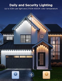 Foto 5 | Luces De Extensión Govee De 16.4 Pies Para Luces Exteriores Permanentes - Venta Internacional.