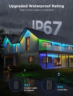 Foto 5 | Módulo De Controlador Para Luces Exteriores Permanentes Govee Pro H706a/b - Venta Internacional.