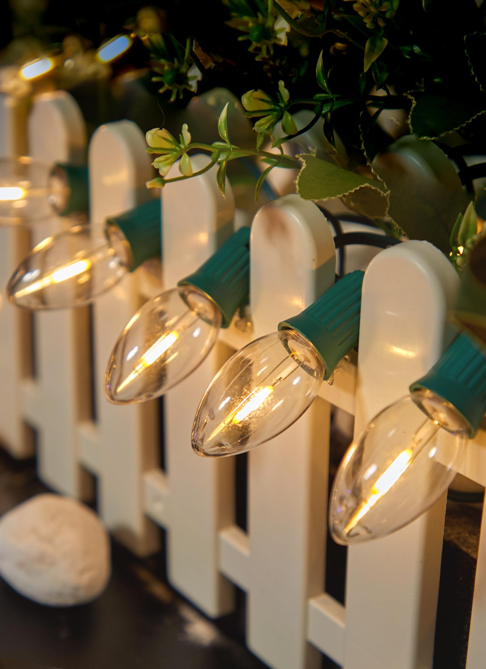 Foto 4 pulgar | Luces Navideñas Brightown Vintage C9 Led De 30 M, 50 Bombillas Cálidas  - Venta Internacional.
