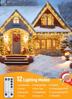 Foto 2 | Clúster De Luces Led Brightown 1000 De Navidad 15 M Para Exteriores - Venta Internacional