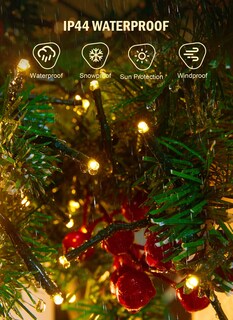 Foto 4 | Clúster De Luces Led Brightown 1000 De Navidad 15 M Para Exteriores - Venta Internacional