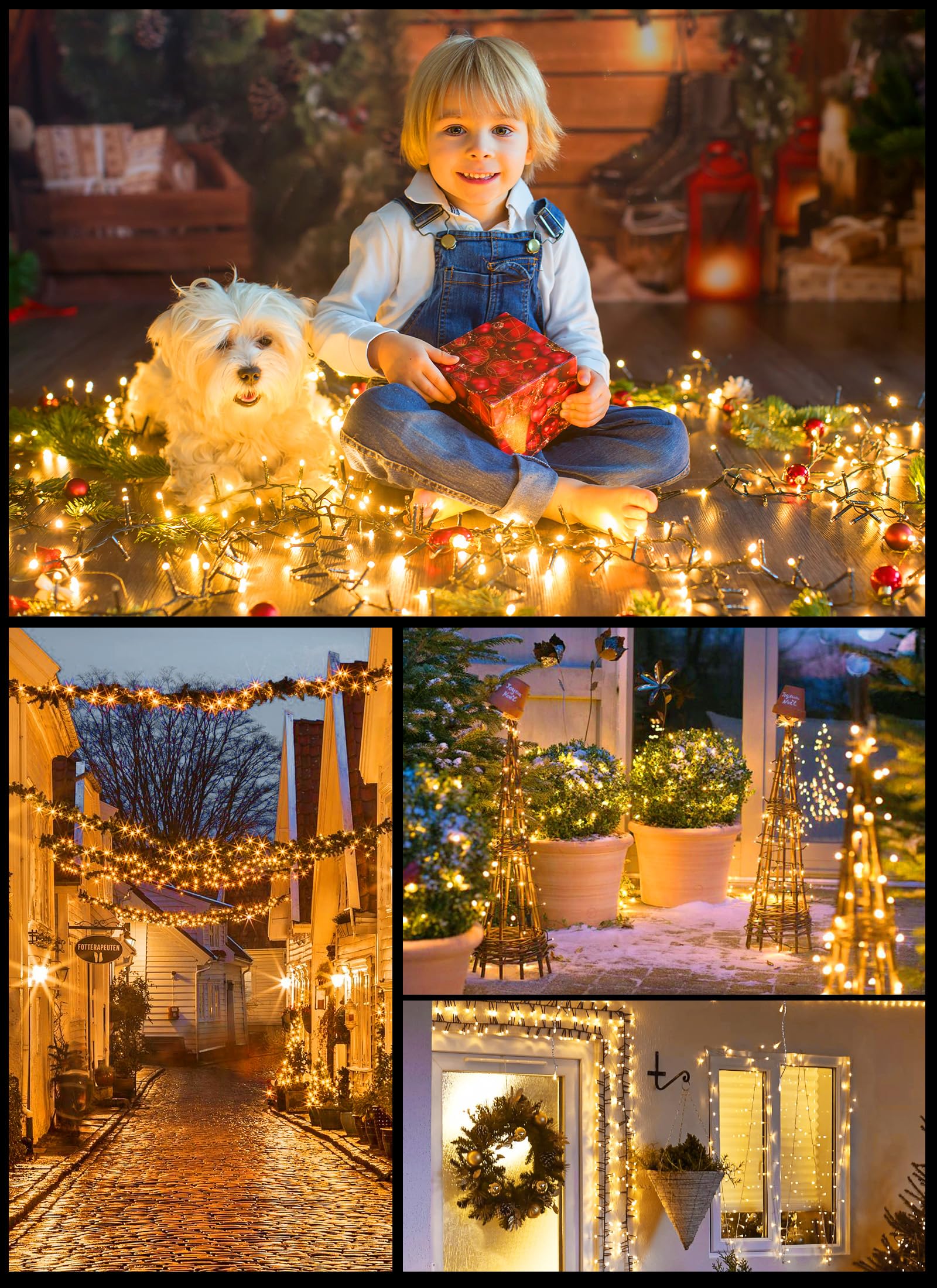 Foto 6 | Clúster De Luces Led Brightown 1000 De Navidad 15 M Para Exteriores - Venta Internacional