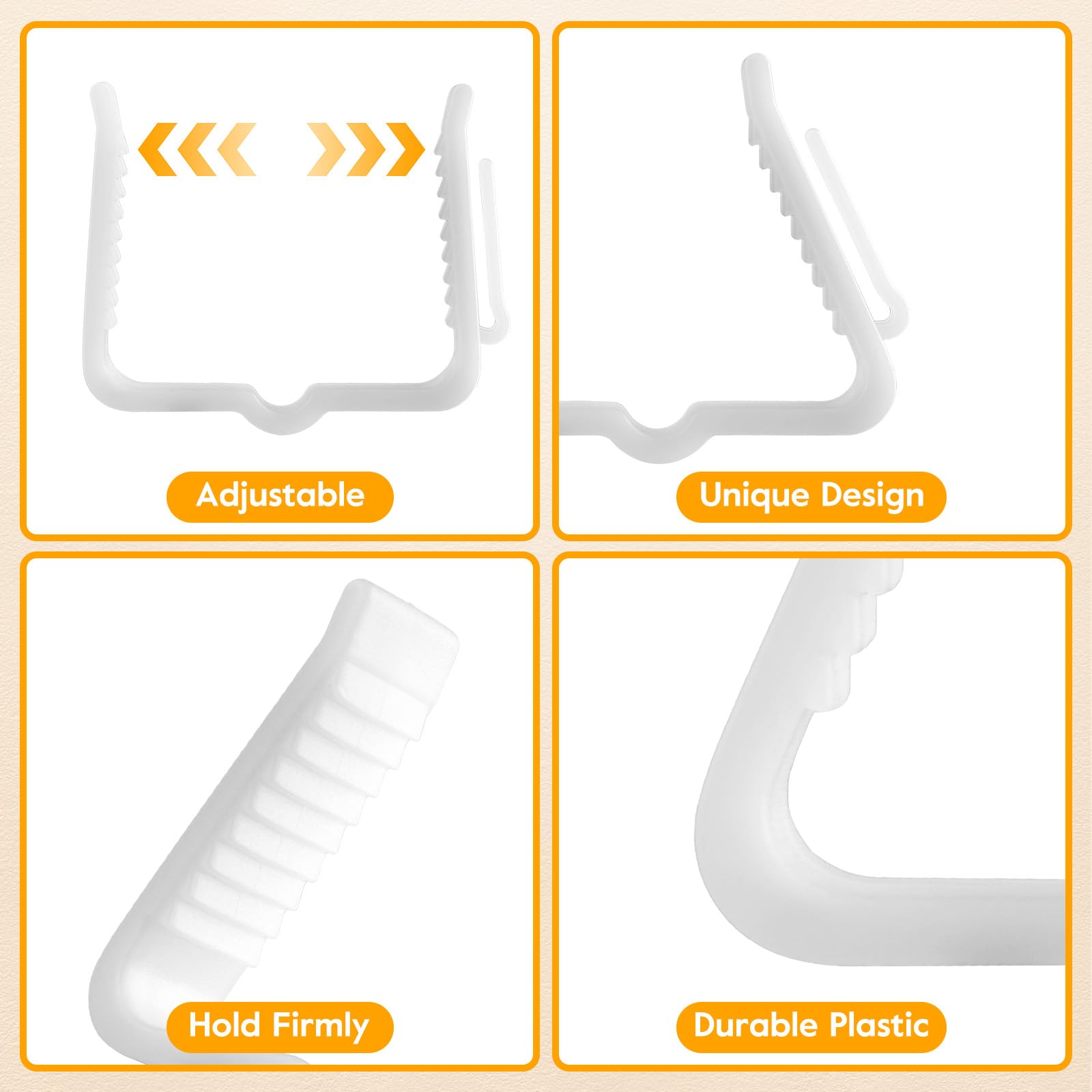 Foto 4 pulgar | Pinzas Para Luces Navideñas Brightown C7 C9, 200 Unidades - Venta Internacional.