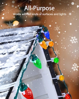 Foto 4 | Clips de Luces Navideñas Brightown Universal 200 Piezas - Venta Internacional