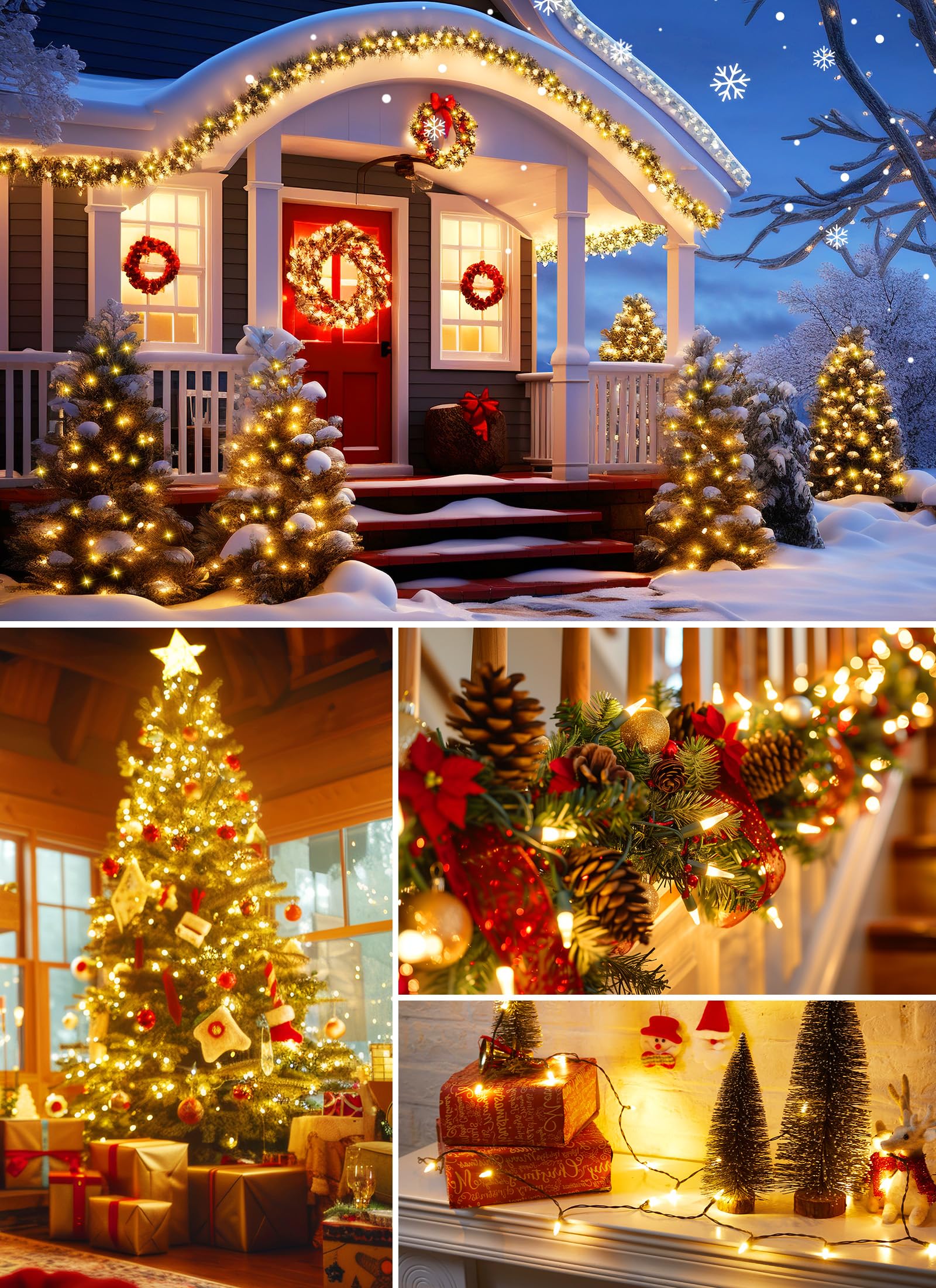 Foto 6 | Miniluces Navideñas Brightown, 50 Unidades, Paquete De 4 Unidades, 4 M - Venta Internacional.