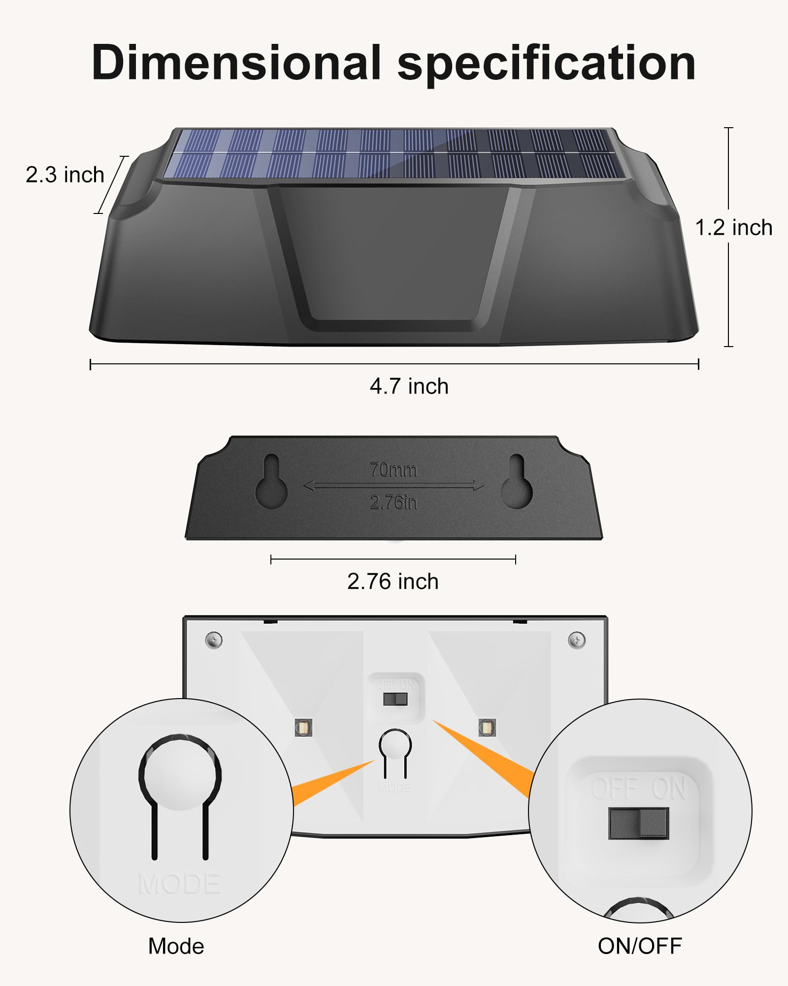 Foto 5 pulgar | Luces Solares Para Vallas Brightown, Paquete De 6 Unidades Con 10 Colores, Resistentes Al Agua - Venta Internacional.