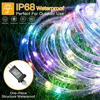 Foto 5 | Luces Tipo Cuerda Ollny, 66 Pies, 200 Led, Que Cambian De Color, Resistentes Al Agua - Venta Internacional.