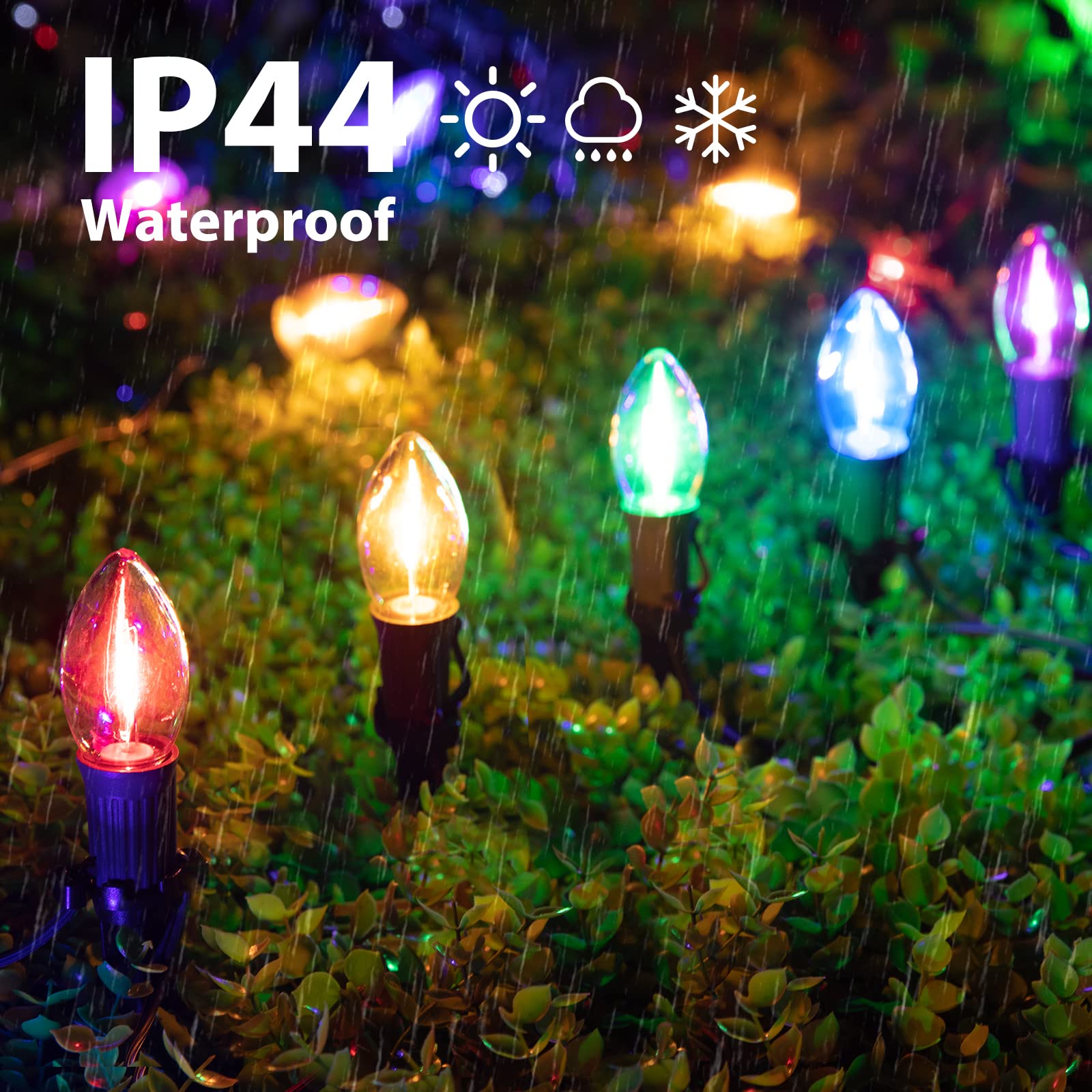 Foto 3 pulgar | Cadena De Luces Navideñas Brightown C9, 7,8 M, 20 Led, Multicolor - Venta Internacional.